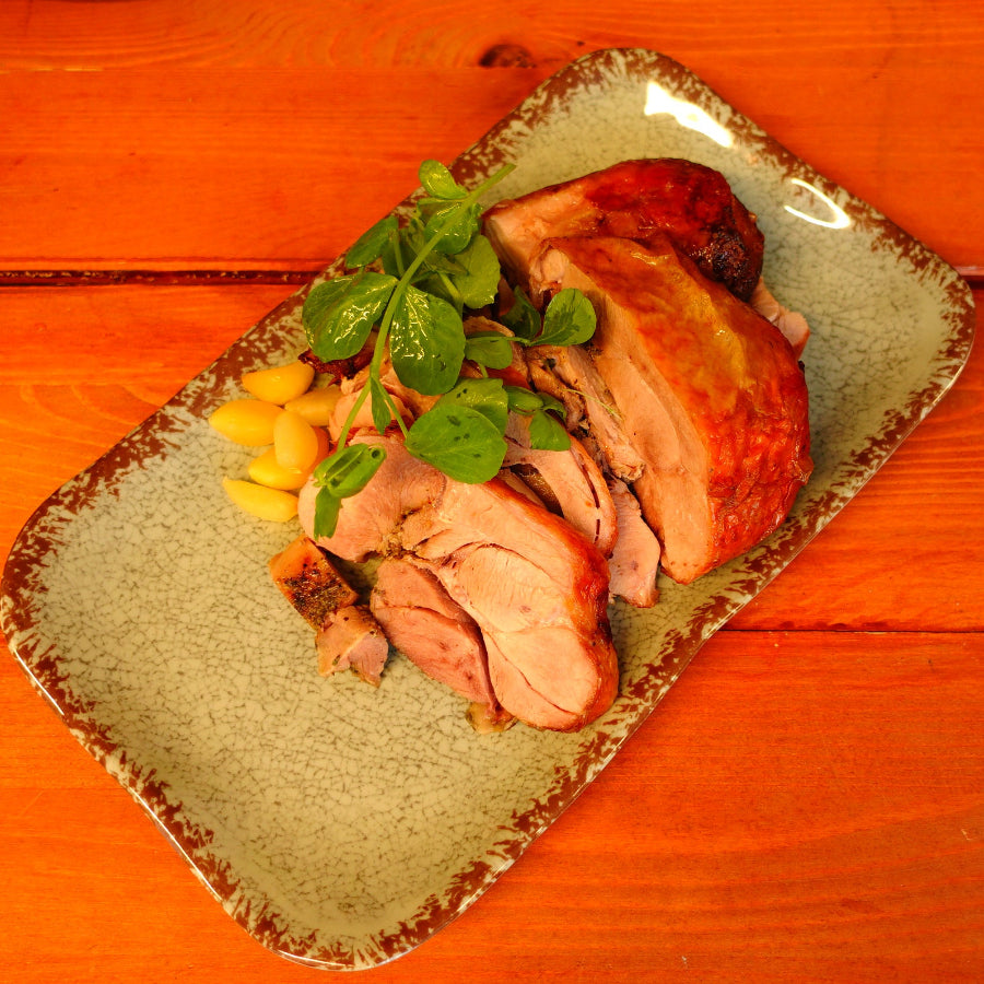 Kalkuncuvette marineret med hvidløg