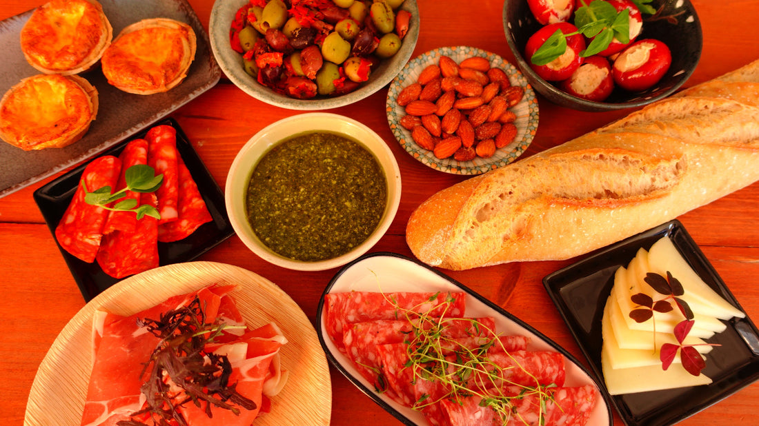 Klassisk tapas buffet-h